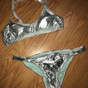 Metallic bikini